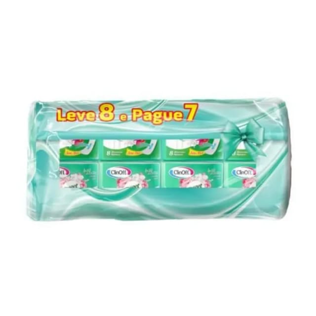 Imagem do produto ABSORVENTE DIÁRIO CLIN OFF SEM ABAS KIT PROMOCIONAL SUAVE PACOTE LEVE 8 PAGUE 7 UNIDADES