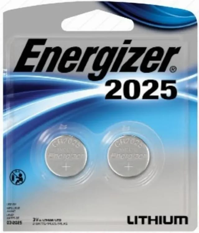 Imagem do produto Bateria Energizer Lithium 3V CR2025 2 Unidades