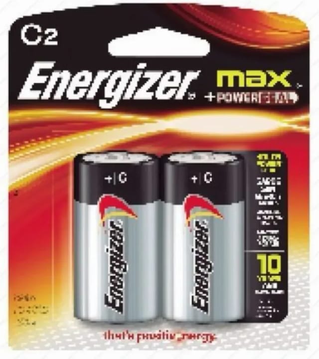Imagem do produto Pilha Energizer Max C2 com 2 Unidades